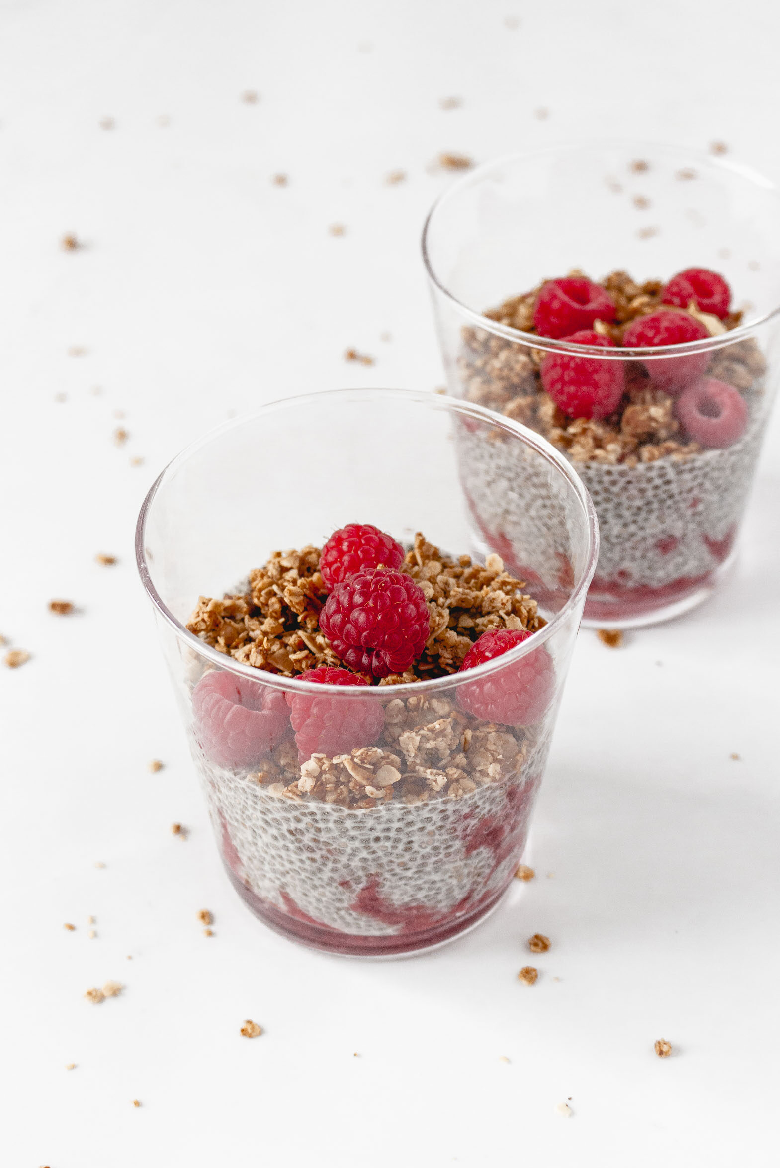 Vegan Berry Chia Seed Pudding - Plantivore Kitchen