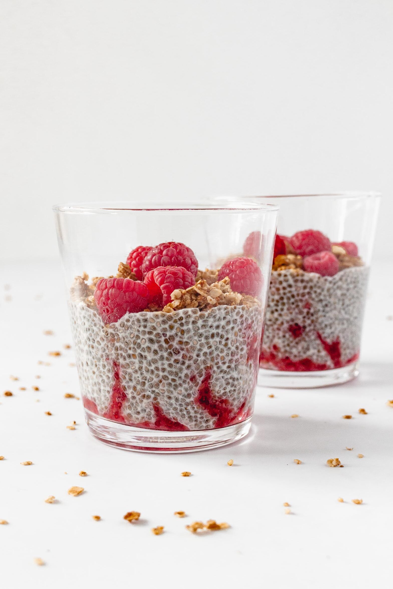 Vegan Berry Chia Seed Pudding - Plantivore Kitchen