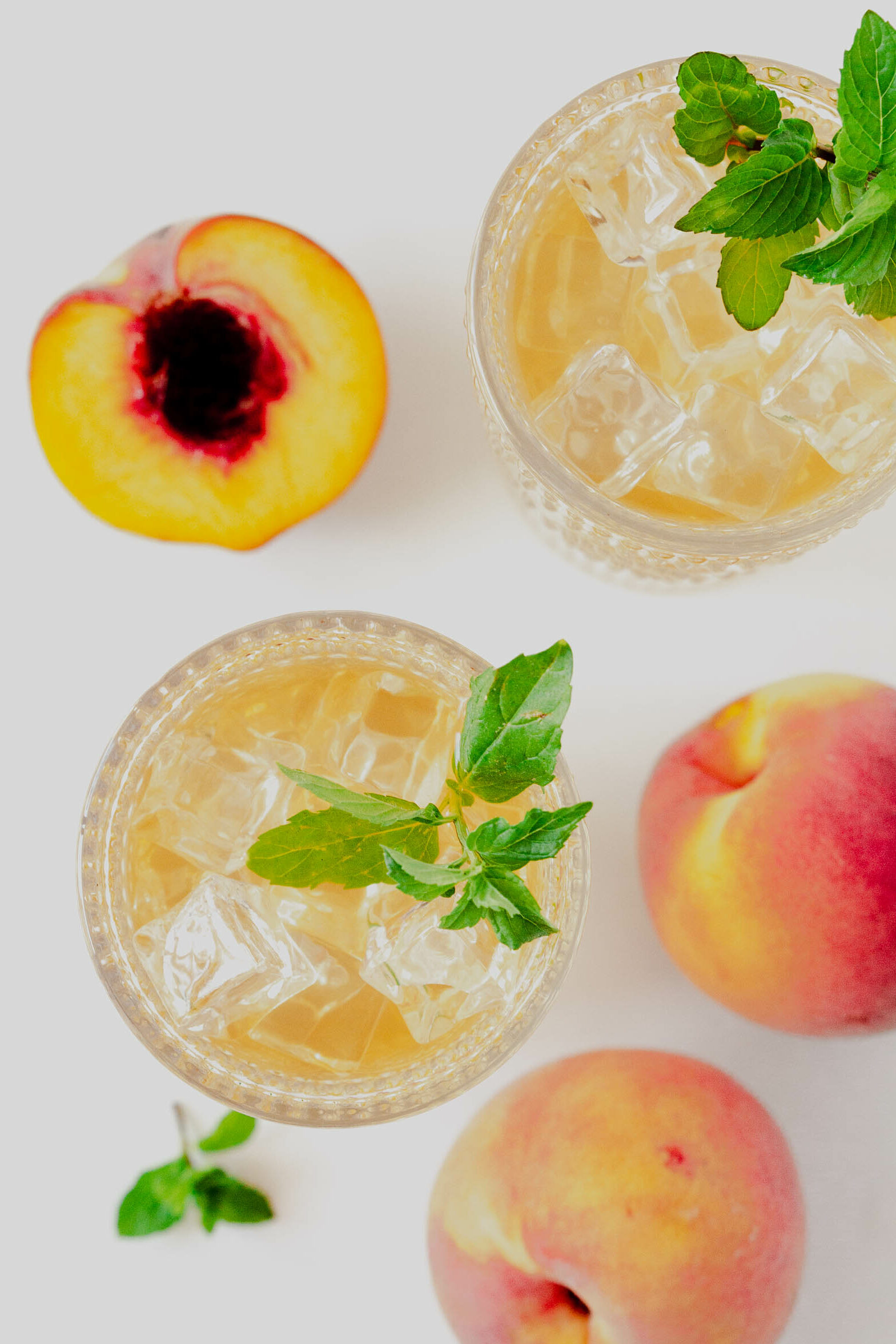 Peachy Jasmine Iced Tea
