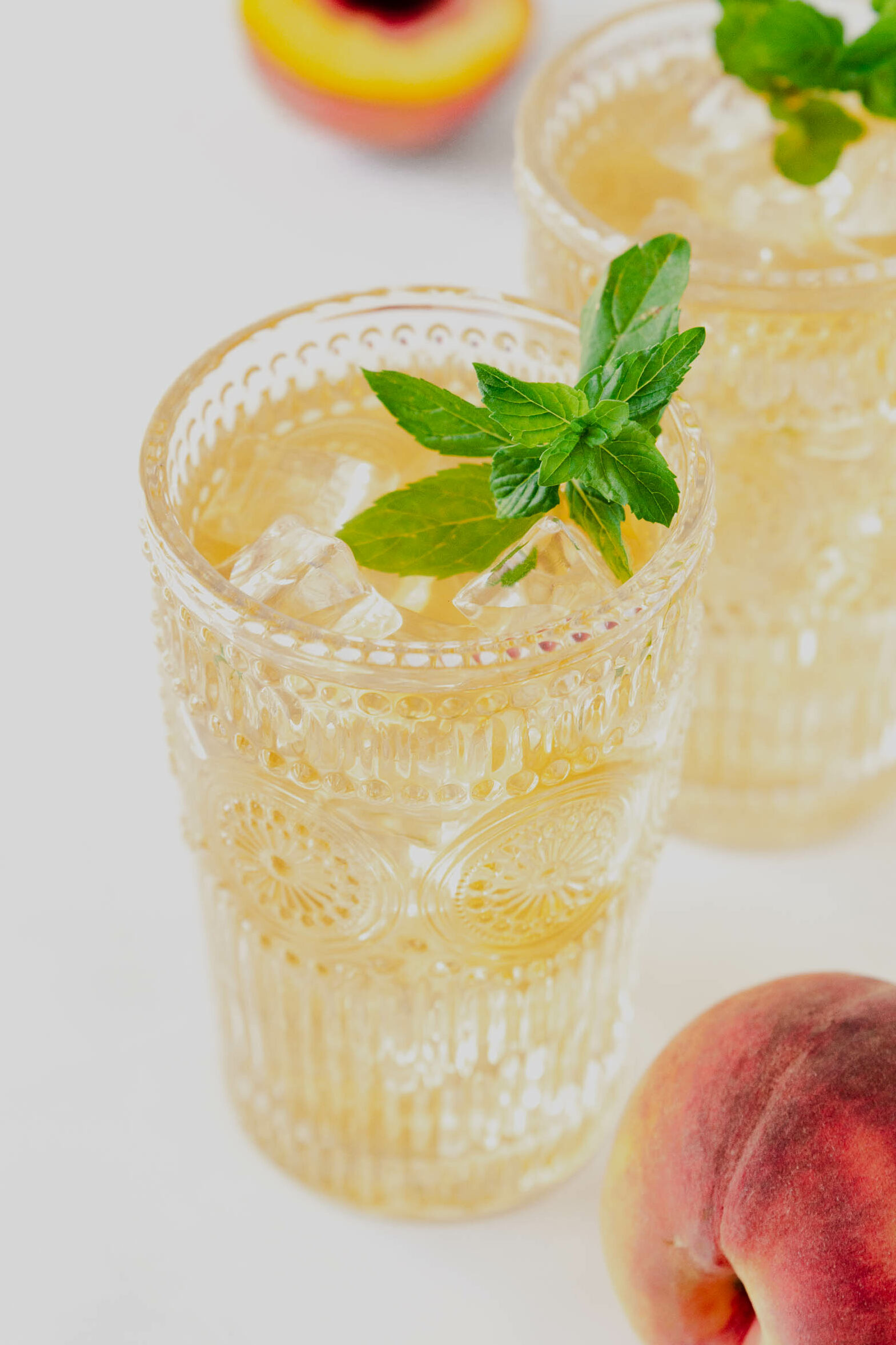 Peachy Jasmine Iced Tea