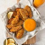 Crispy Baked Sesame Chicken Tenders