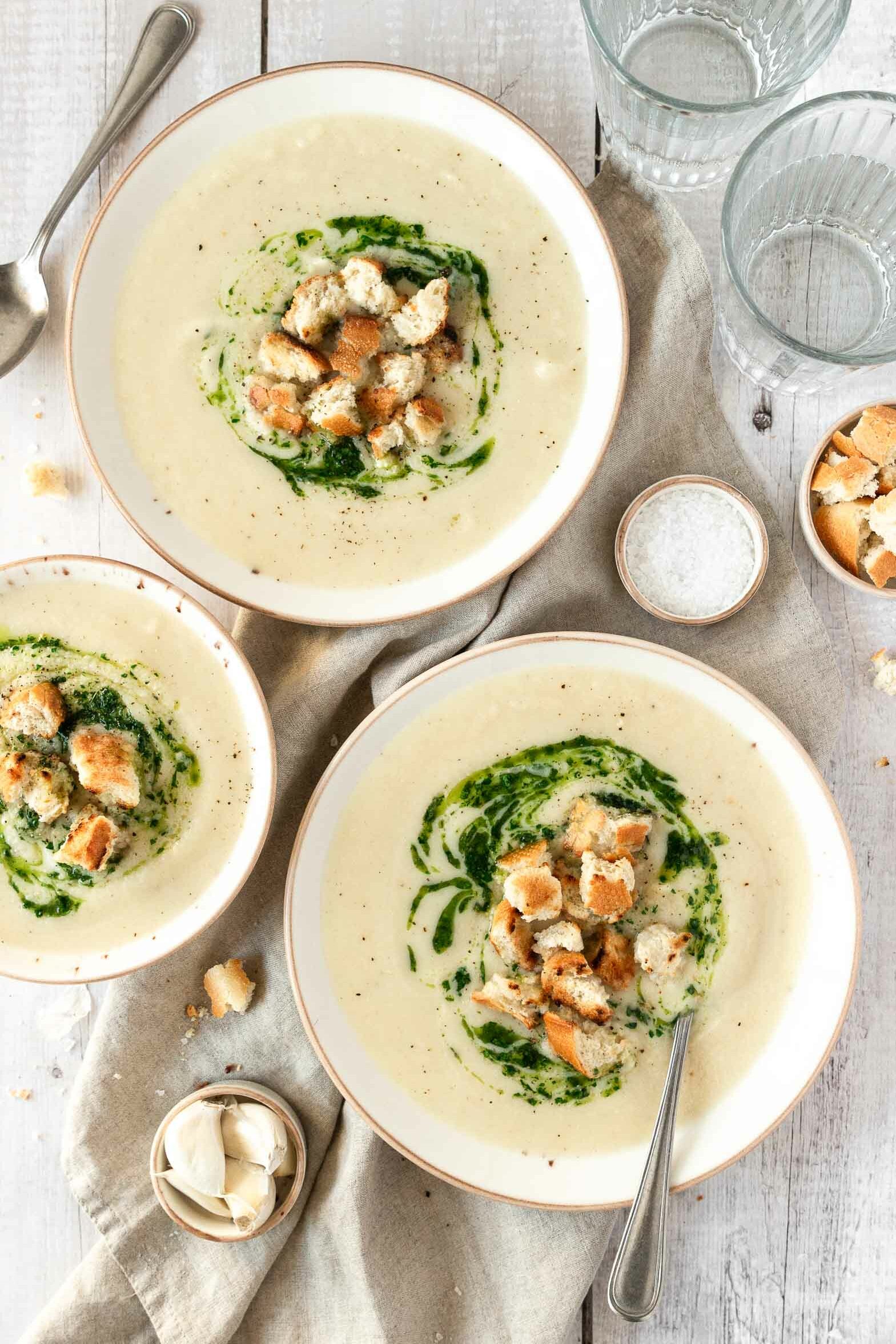White Wine Celery Root Soup