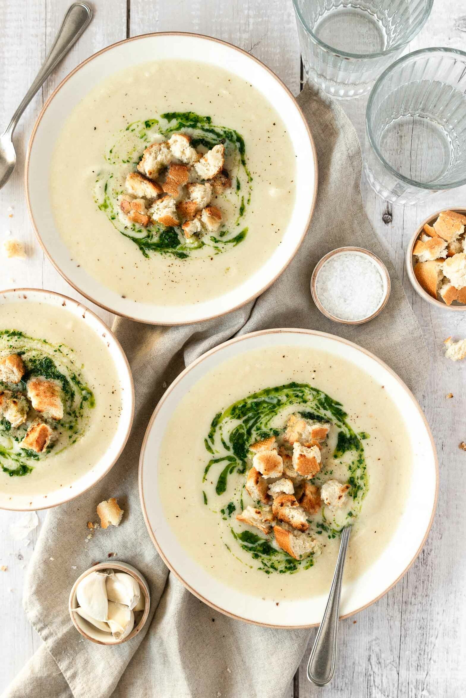 White Wine Celery Root Soup