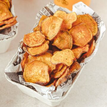 Easy Baked Sweet Potato Chips