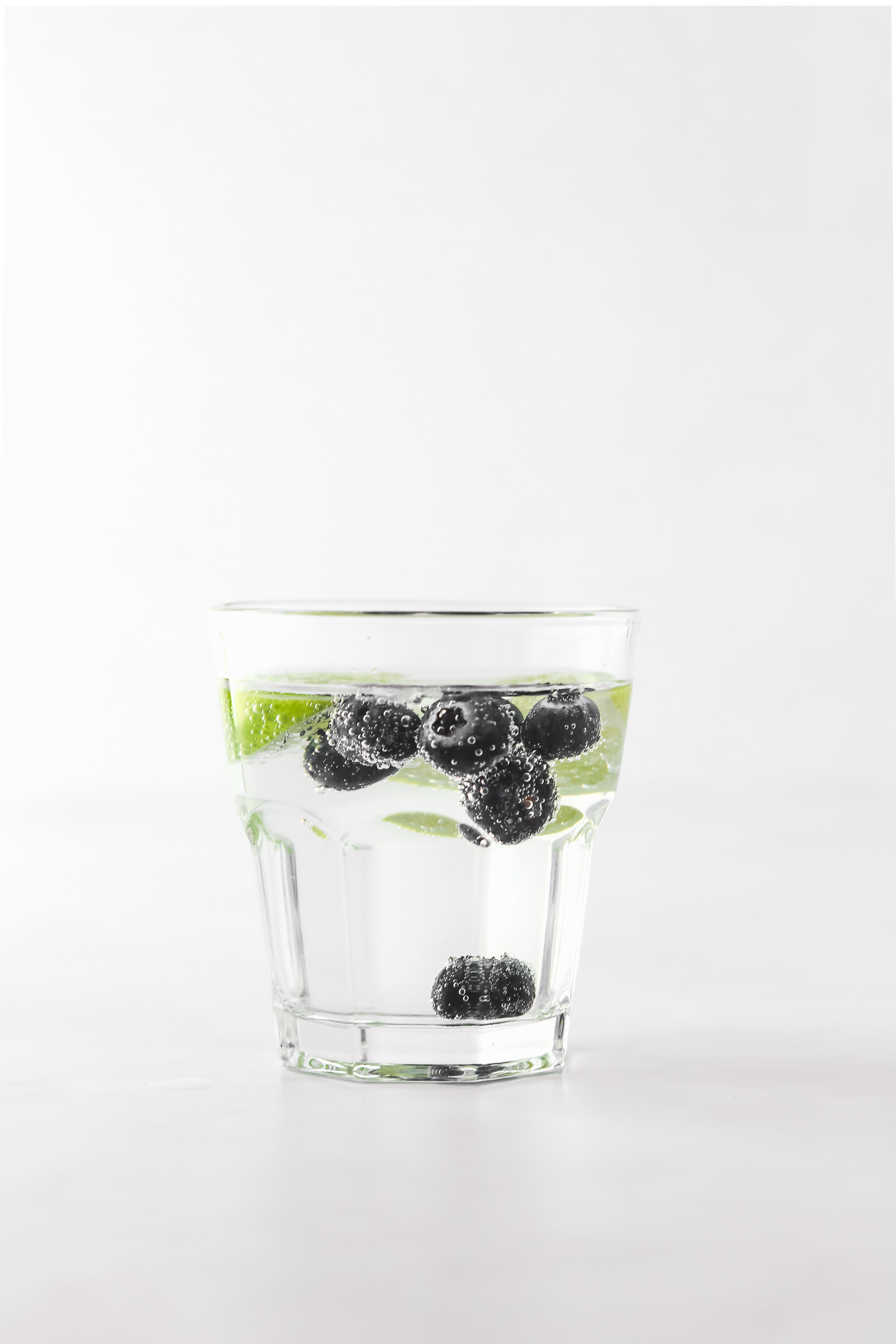 Blueberry & Lime Infused Water