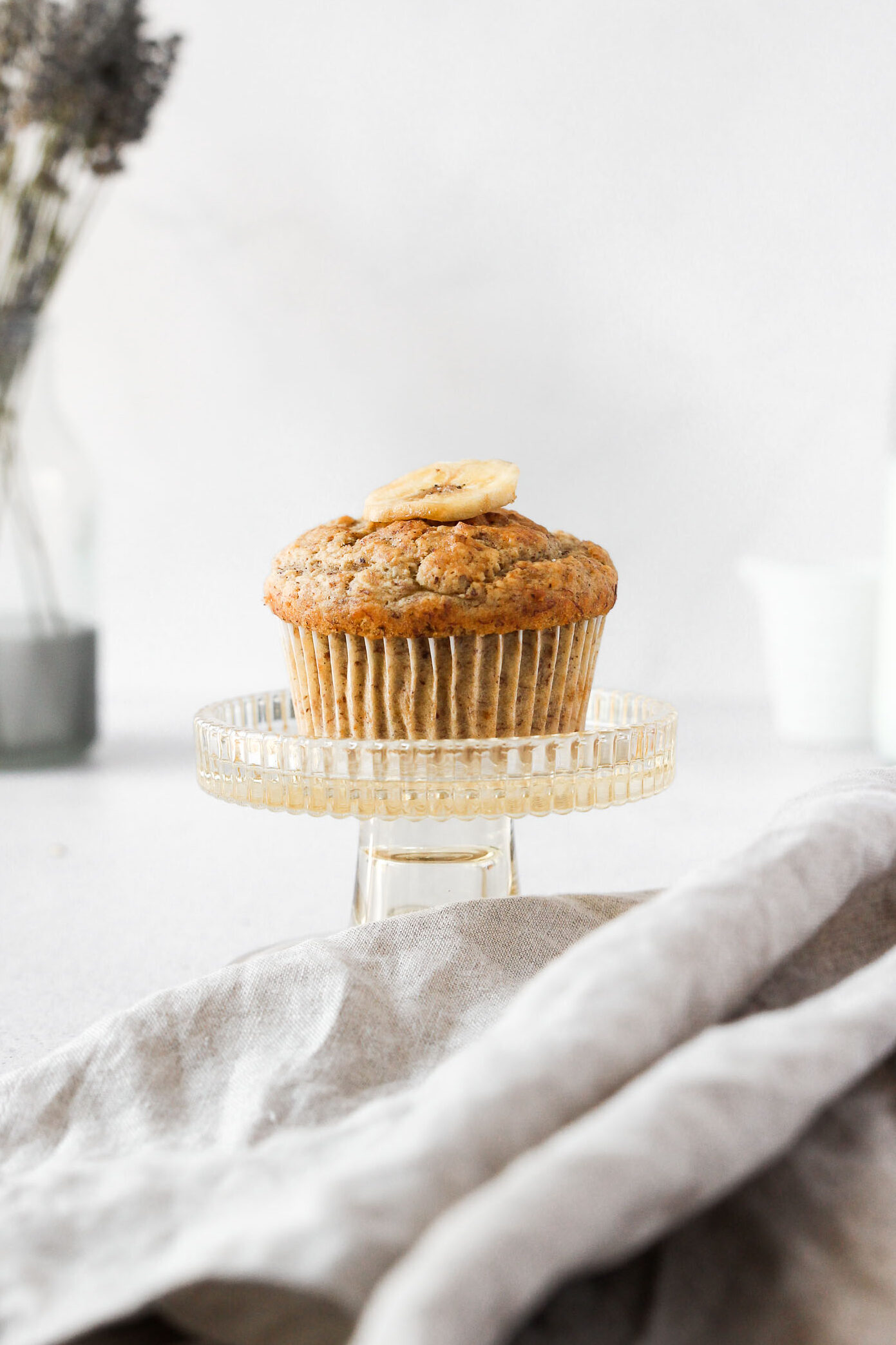 Healthy Banana Nut Muffins