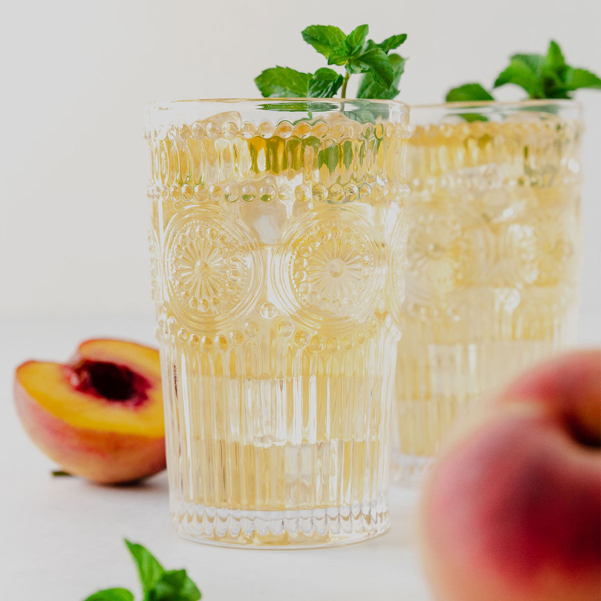 Peachy Jasmine Iced Tea Encore & More