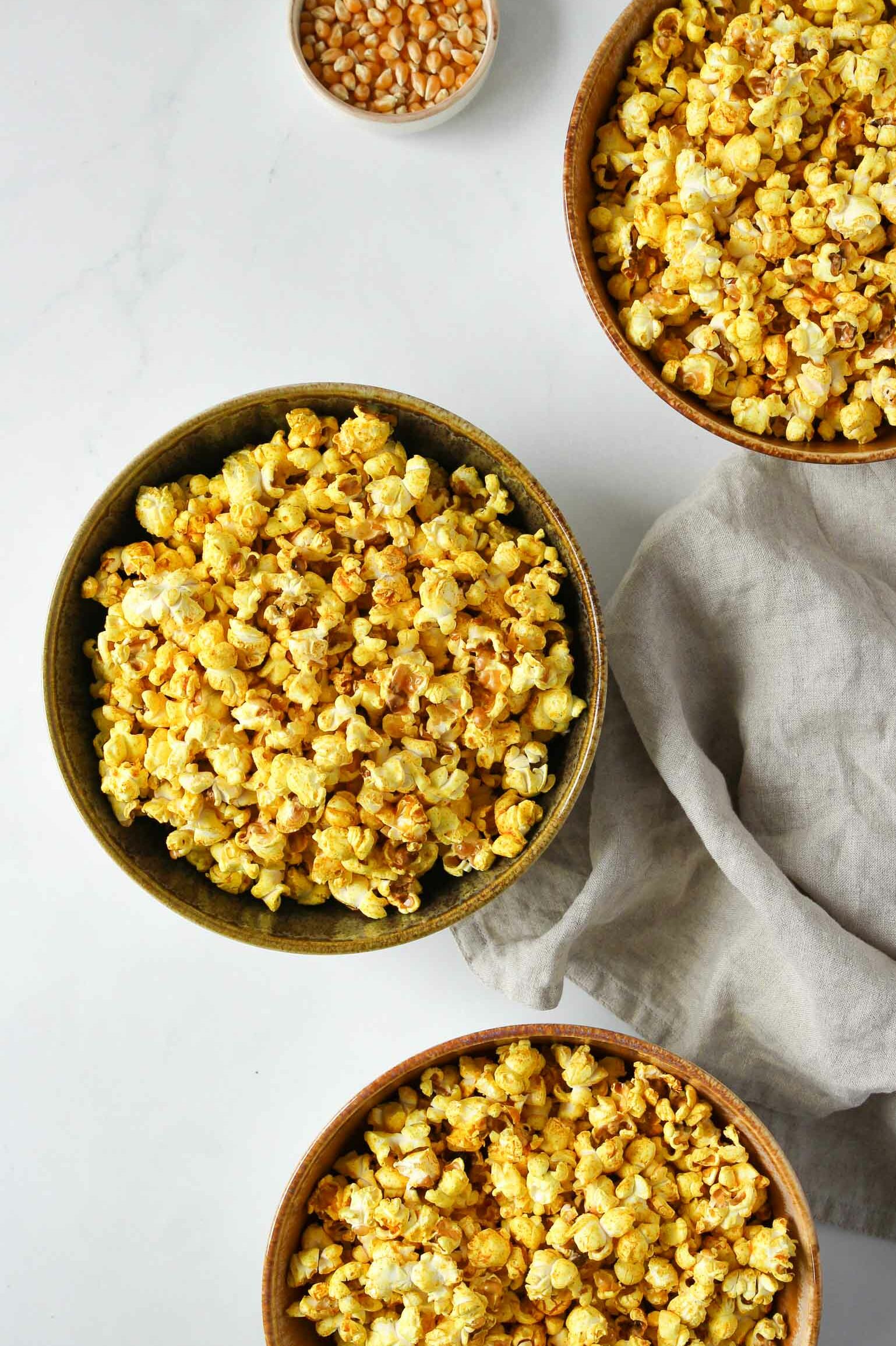 Spicy Curry Turmeric Popcorn