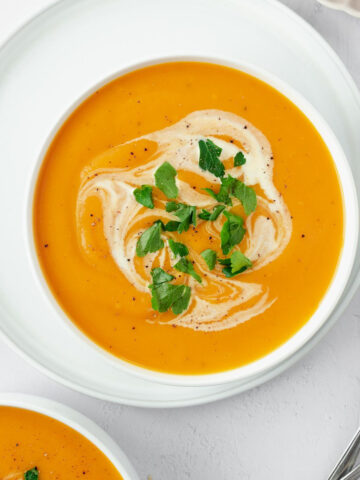 Sweet Potato Celery Root Soup