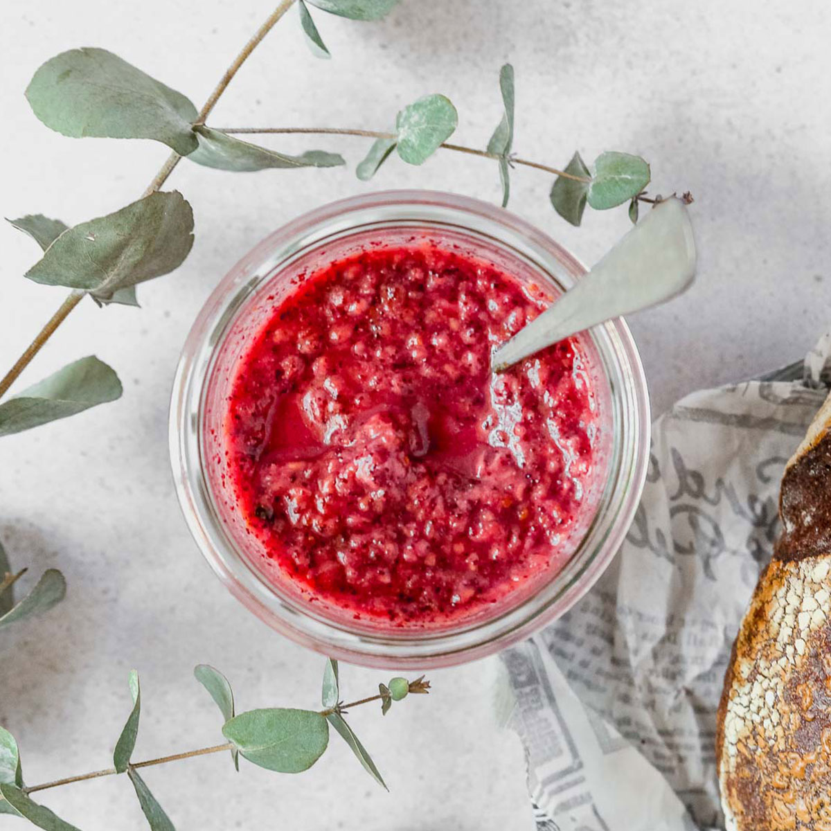 Raspberry Orange Chia Seed Jam Encore & More