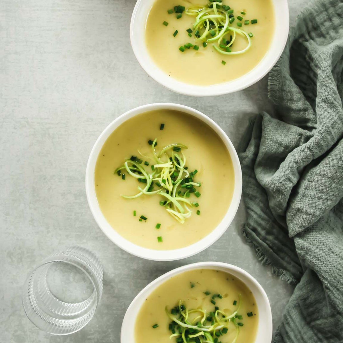 LowCarb Vegan Leek Potato Soup Encore & More